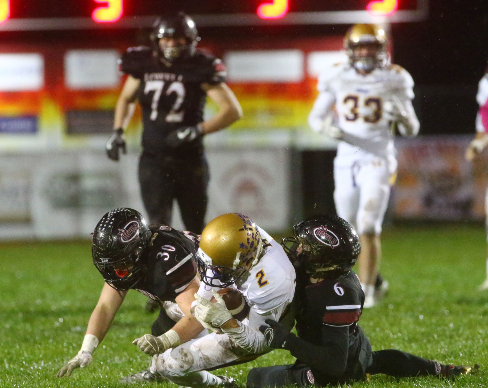 Gallery: Hobart at Lowell football